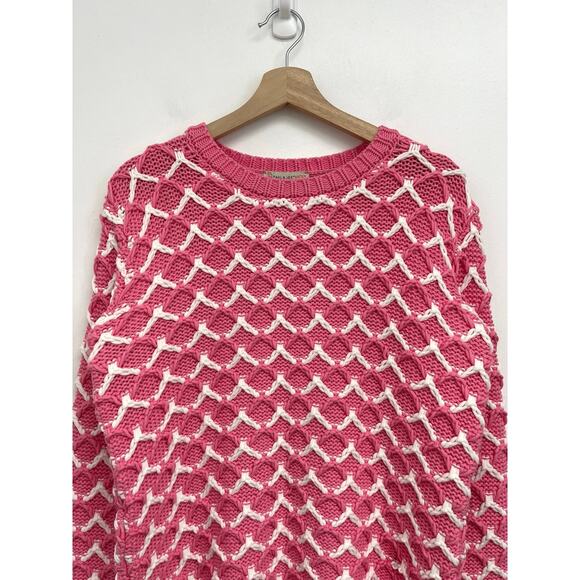 Paul & Joe Sister Bambin Chunky Knit Patterned Crew Neck Sweater - Size 1(Small) - Picture 3 of 9
